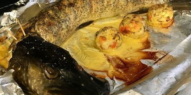 щука фаршированная первый улов