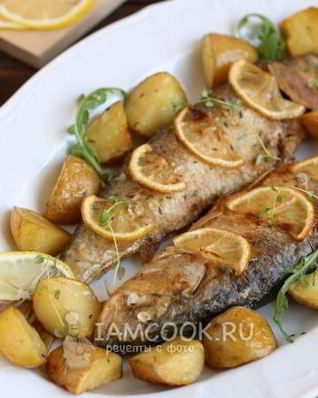 Селедка с картошкой в духовке