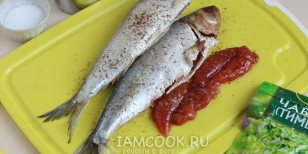 селедка с картошкой в духовке