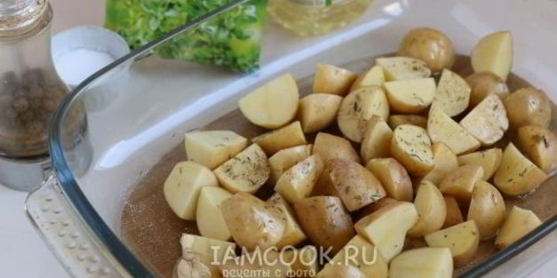 селедка с картошкой в духовке