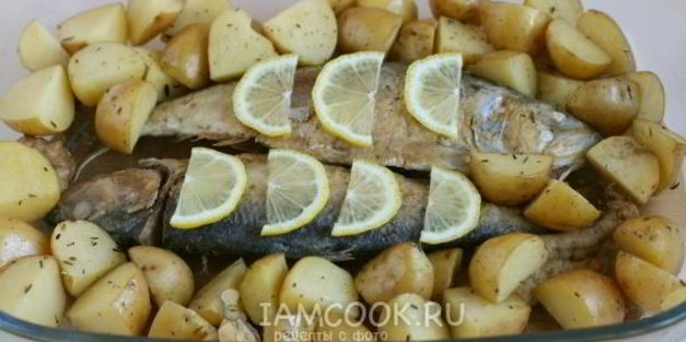 селедка с картошкой в духовке