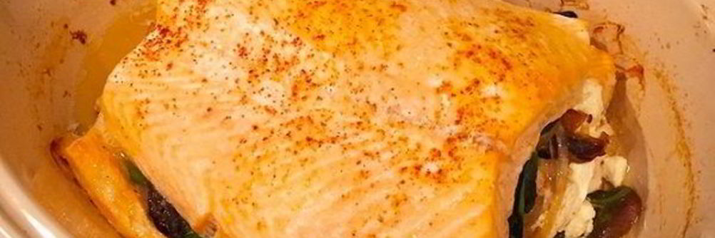 Семга со сливочным сыром