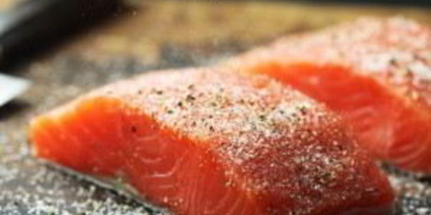 семга жареная