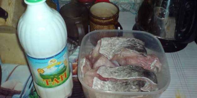 сом жареный