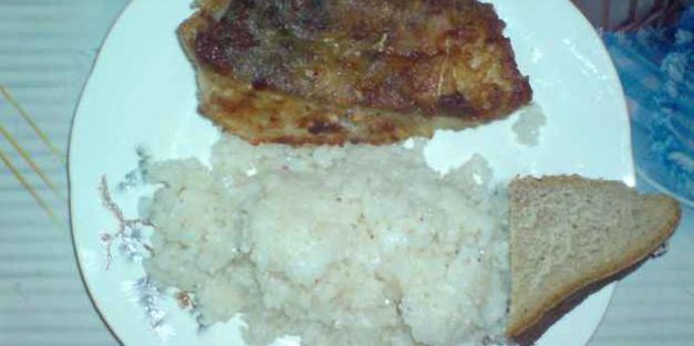 сом жареный