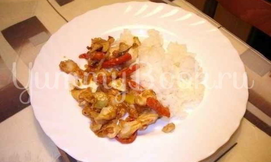 Рецепт судак в кисло-сладком соусе с рисом