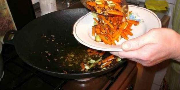 судак в кисло-сладком соусе с рисом