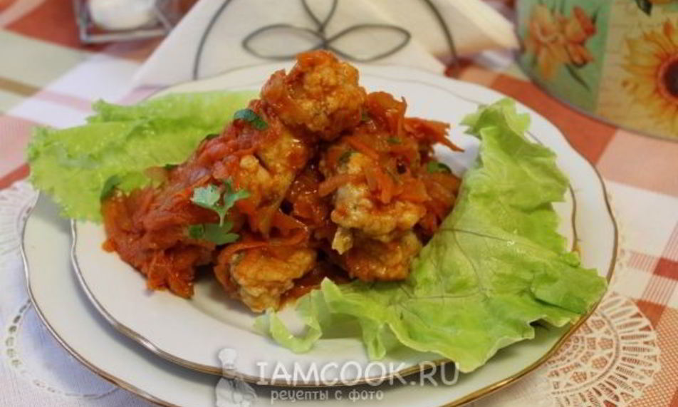 Рецепт треска под маринадом