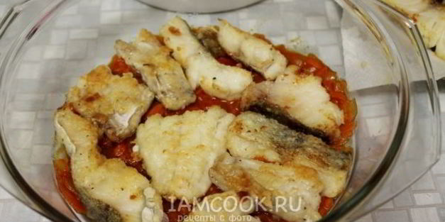 треска под маринадом