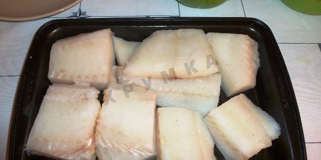 треска с морковью и луком в духовке