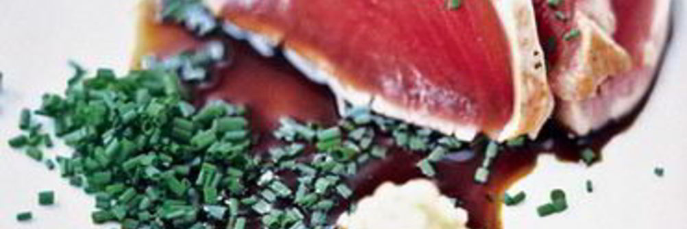 Тунец с имбирем