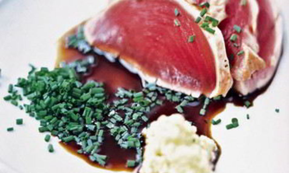 Рецепт тунец с имбирем