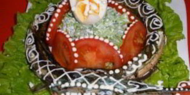 украшение фаршированной рыбы