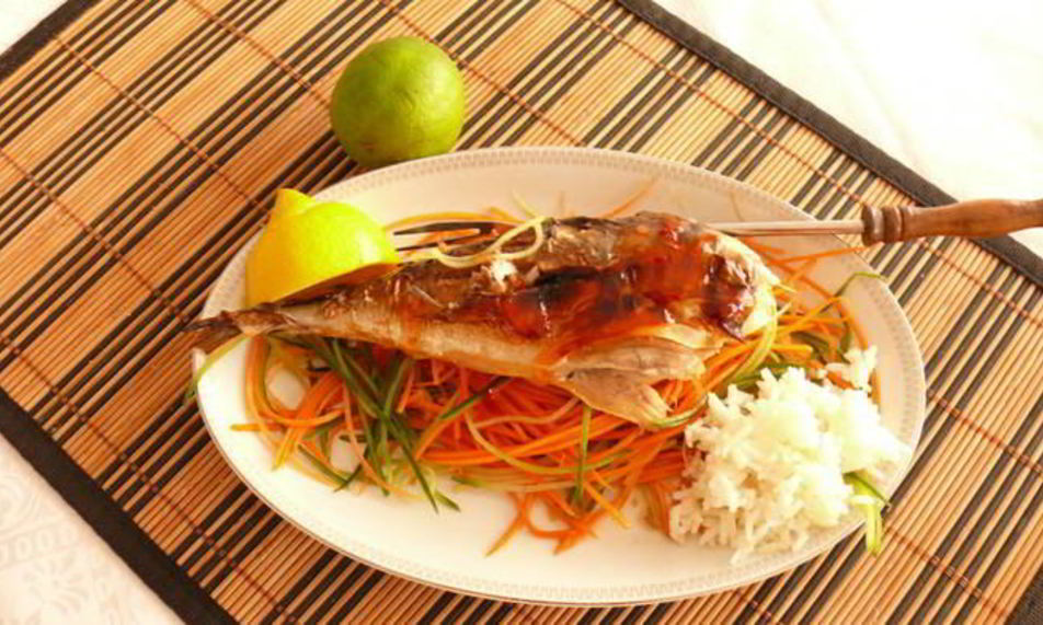 Рецепт запеченая макрель по-восточному