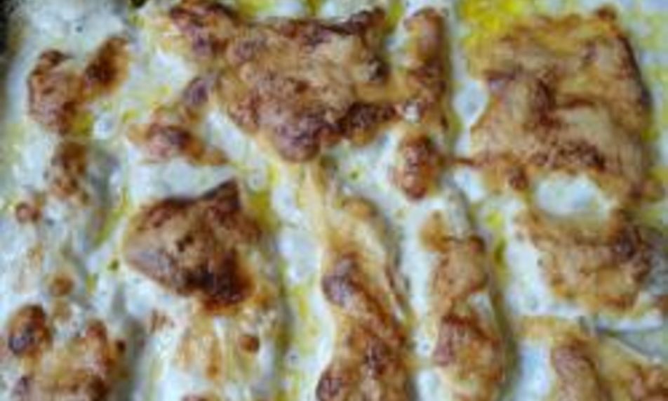 Рецепт запеченная рыба под сметанно-майонезным соусом