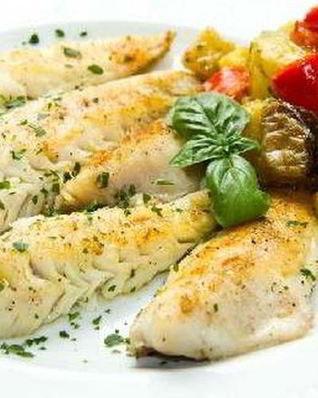 Запеченная рыба с окрой