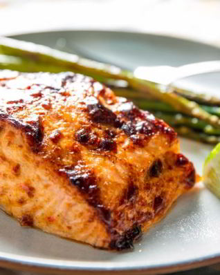 Запеченная семга