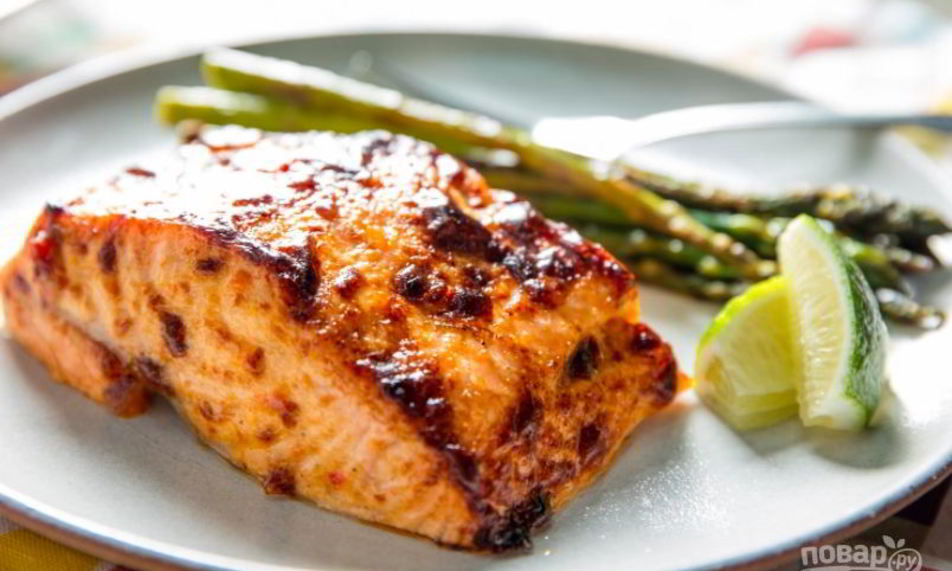 Рецепт запеченная семга