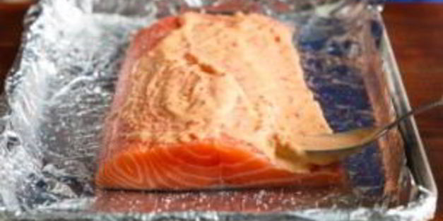 запеченная семга