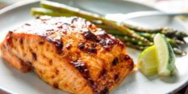 запеченная семга