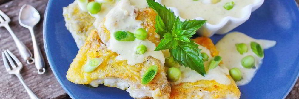 Жареная треска