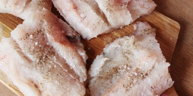 жареная треска