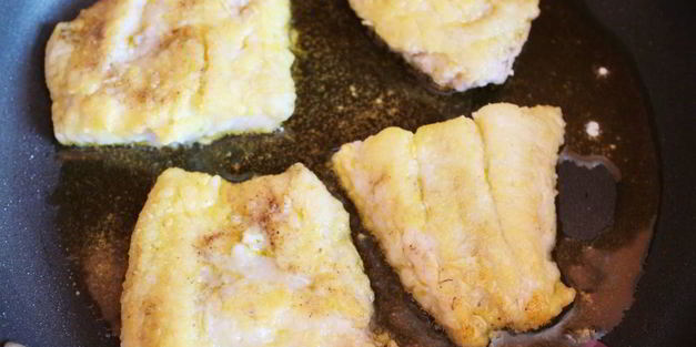 жареная треска