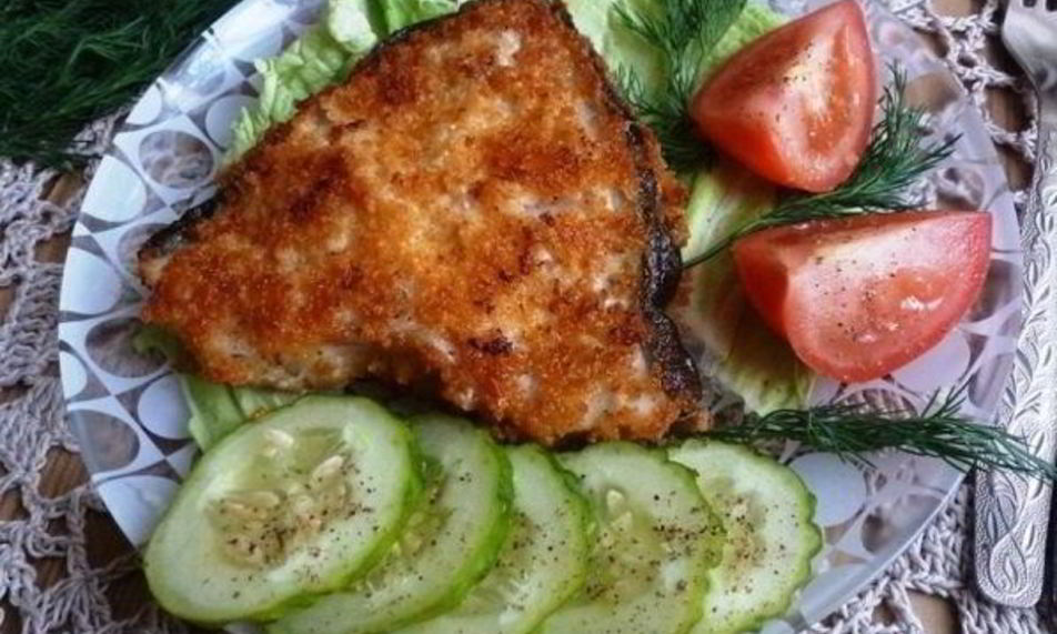 Рецепт зубатка жареная