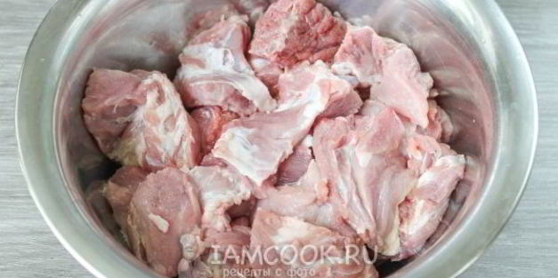 абхазский шашлык из свинины