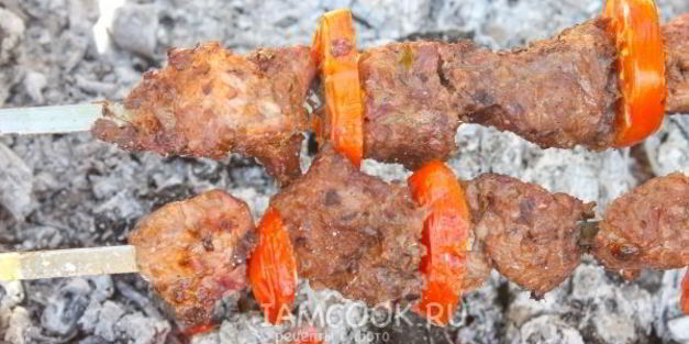 абхазский шашлык из свинины