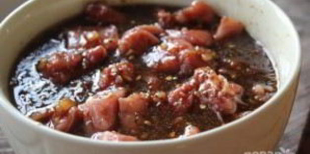 классический шашлык из свинины с уксусом