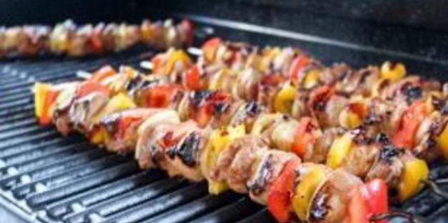 классический шашлык из свинины с уксусом