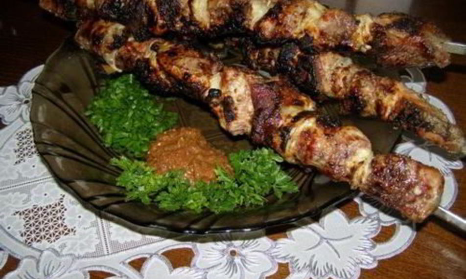 Рецепт классический шашлык из свинины в уксусном маринаде