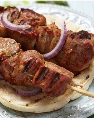 Классический шашлык из телятины