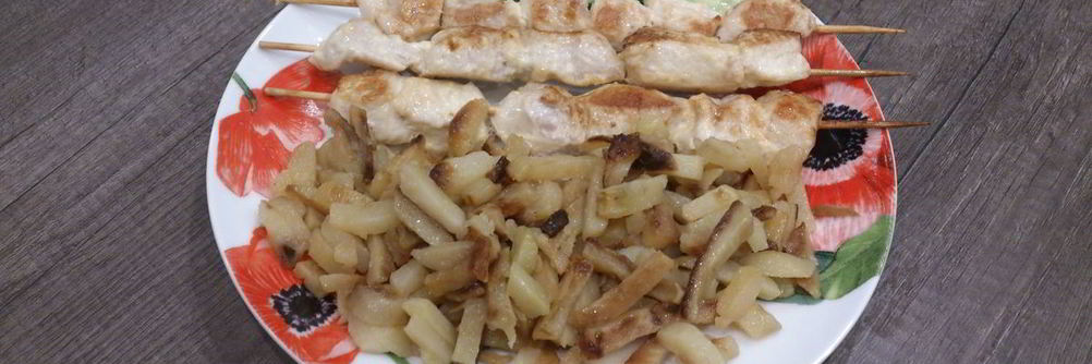 Куриный шашлык