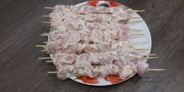 куриный шашлык