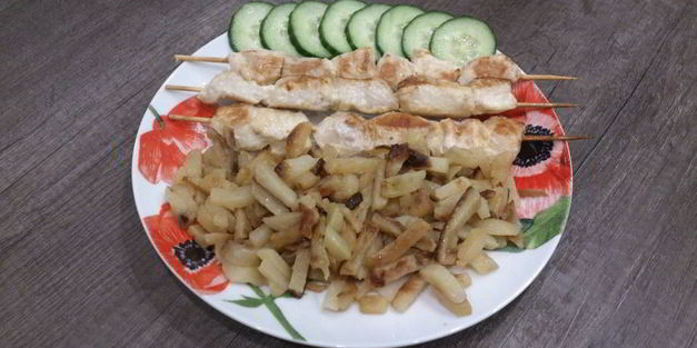 куриный шашлык