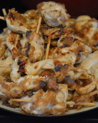 Куриные шашлычки Satay