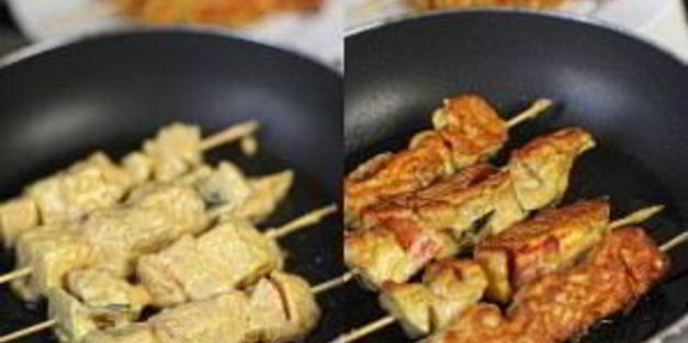 овощной шашлык в кляре