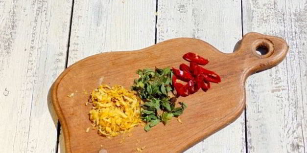 овощные мини-шашлычки по-гречески