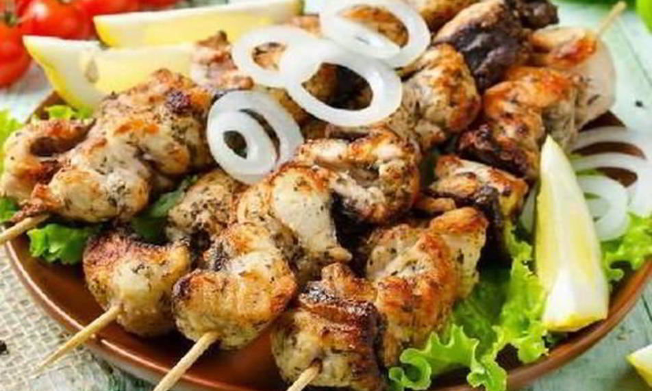 Рецепт рыбный шашлык из сома