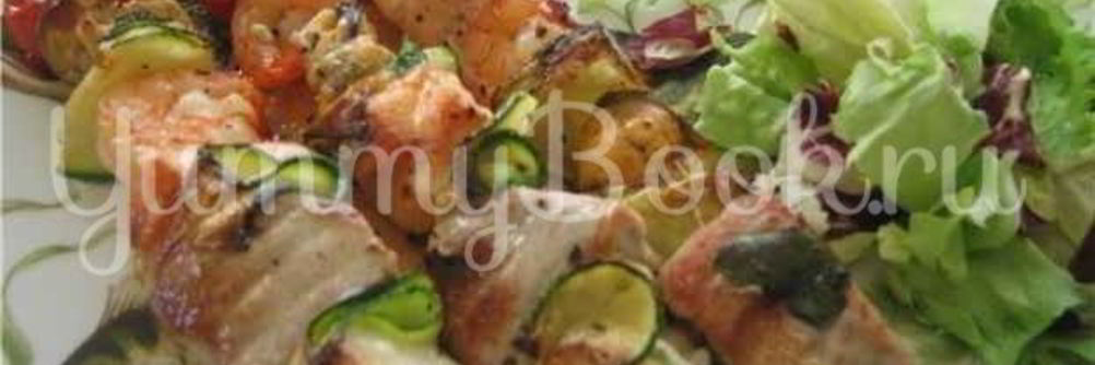 Рыбный шашлык