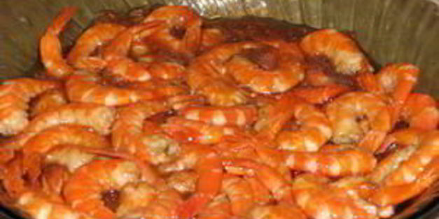 шашлычки из креветок