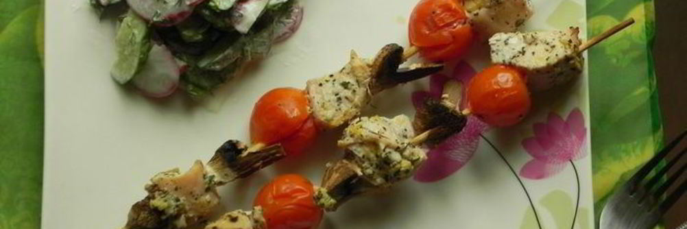Шашлычки из курицы