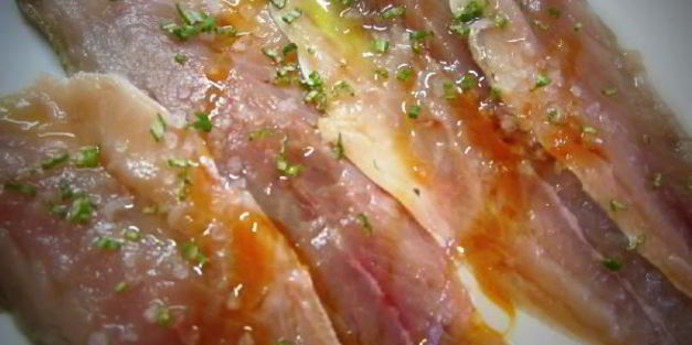 шашлычки из рыбы с медом и розмарином