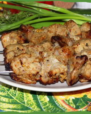 Шашлычки из свинины в мультипечи