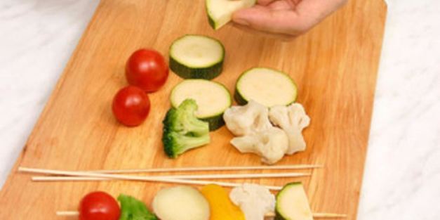 шашлычки овощные