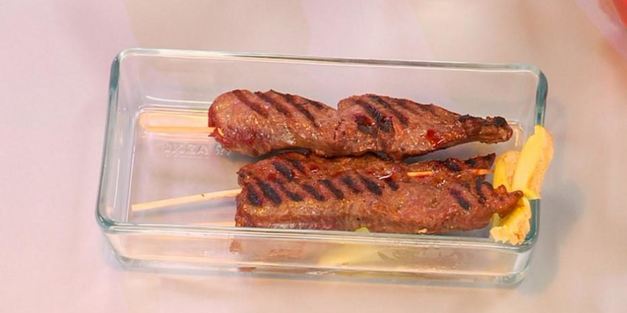 шашлычок из говядины в соевом соусе