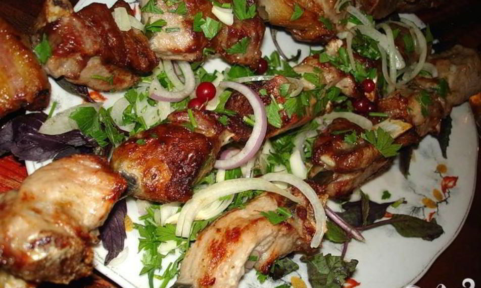 Рецепт шашлык грузинский