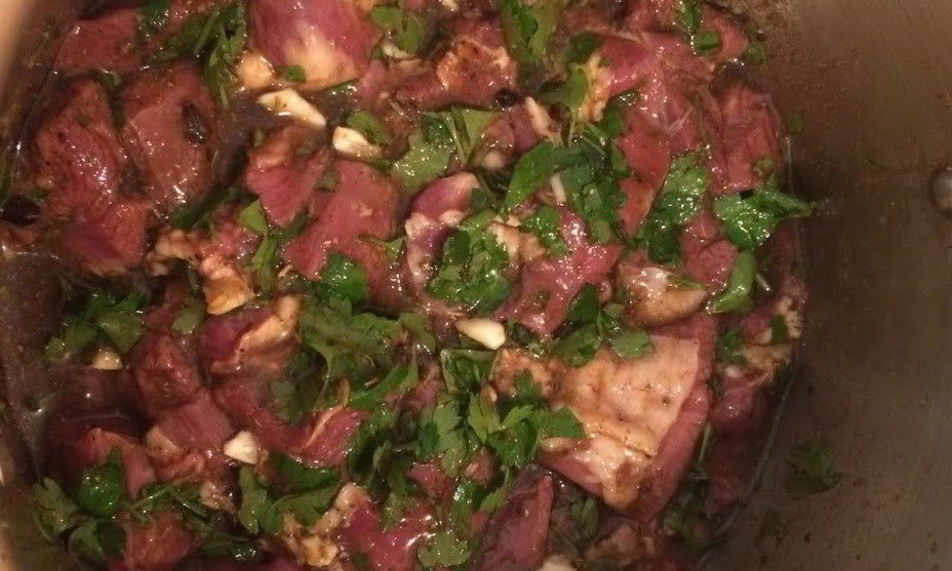 Рецепт шашлык из баранины мятой и наршарабом